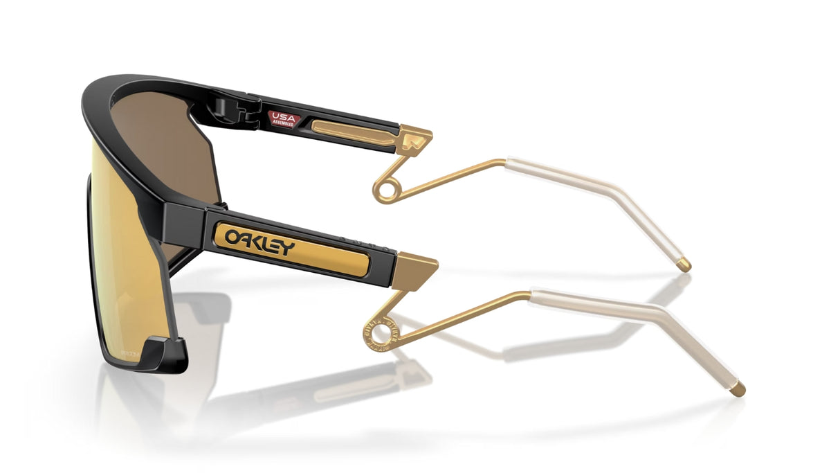 Oakley BXTR Metal Matte Black/ Prizm 24K Zijkant