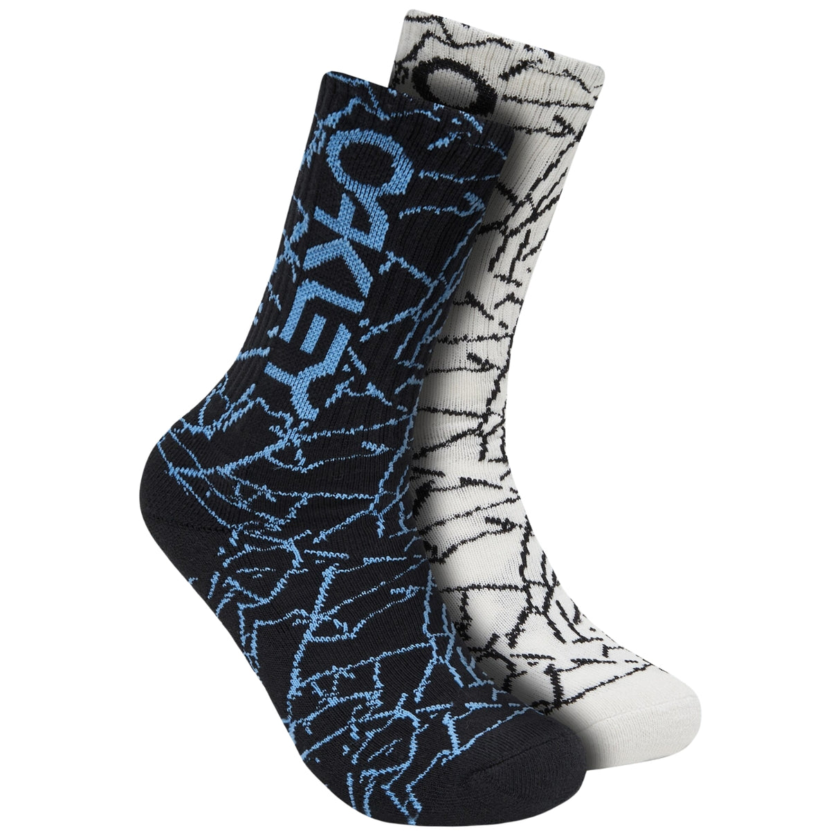 Oakley Crackle Printed Socks/ Black Crackle Print