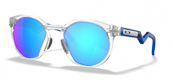 Oakley Custom HSTN L Polished Clear Crystal Blue/ Prizm Sapphire