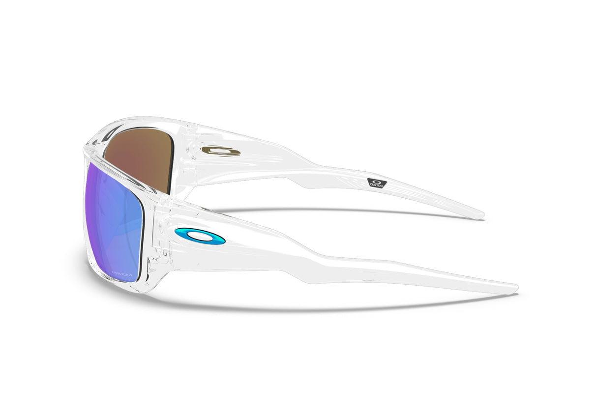 Oakley Custom Masseter Polished Clear/ Prizm Sapphire