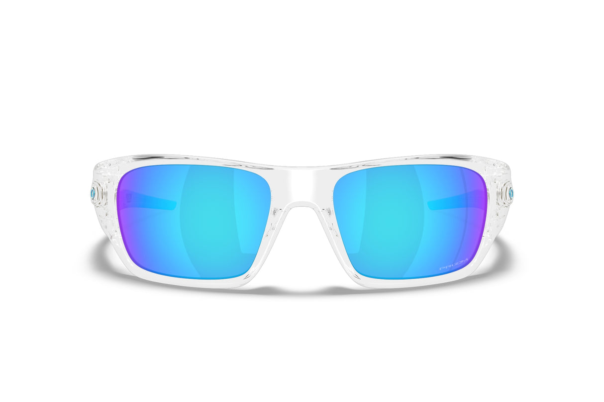 Oakley Custom Masseter Polished Clear/ Prizm Sapphire