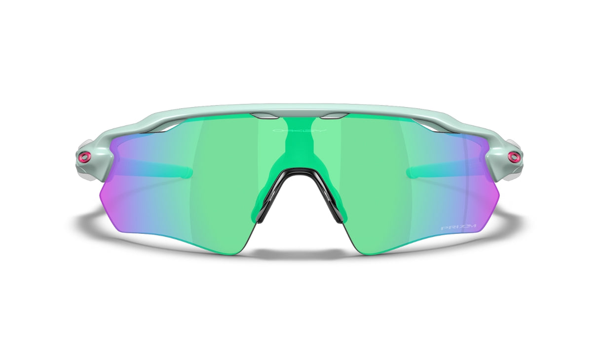 Oakley Custom Radar EV Path Blue Milkshake Prizm Golf voorzijde