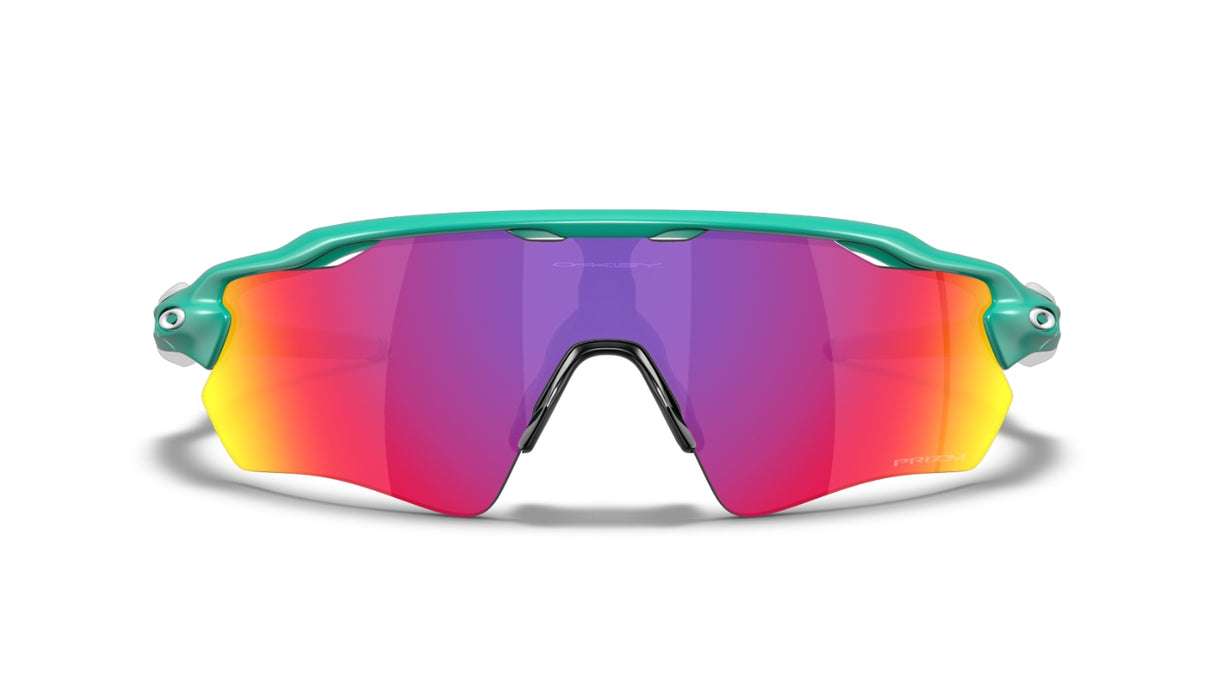 Oakley Custom Radar EV Path Matte Celeste/ Prizm Road vooraanzicht
