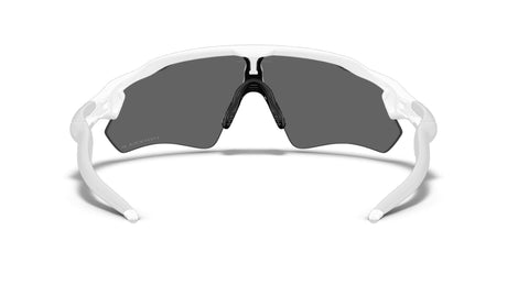 Oakley Custom Radar EV Path Polished White/ Prizm Black Polarized achterzijde