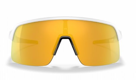 Custom Oakley Sutro Lite met wit frame en gouden 24k lens