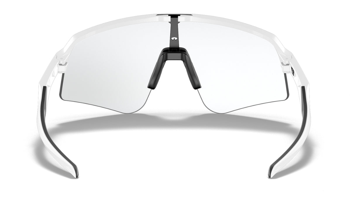 Oakley Custom Sutro Lite Sweep Matte White Clear Achterzijde