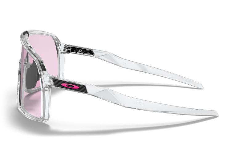 Oakley-Custom-Sutro-Polished-Clear-Prizm-Low-Light-zijkant