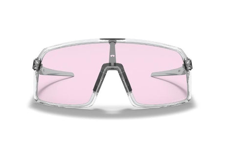 Oakley-Custom-Sutro-Polished-Clear-Silver-Icon-Prizm-Low-Light-voorkant