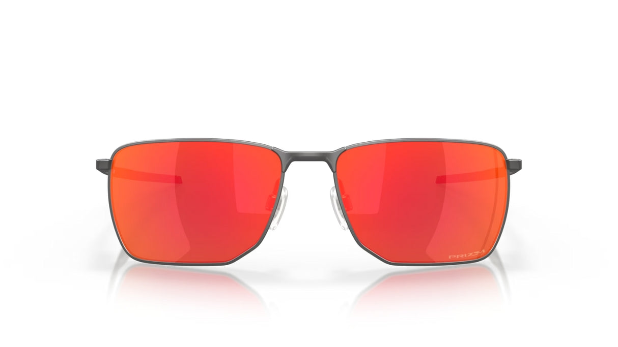Oakley Ejector Matte Gunmetal Prizm Ruby voorzijde