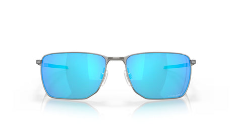 Oakley Ejector Satin Chrome Prizm Sapphire voorzijde