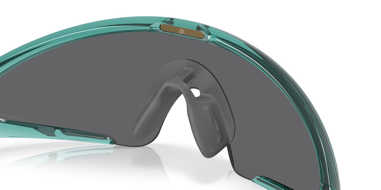 Oakley Ellipse Transparent Pacific / Prizm Black achterzijde schuin