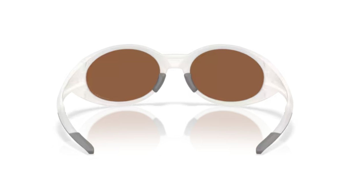 Oakley Eyejacket Redux Matte Vapor / Prizm Tungsten Polarized achterkant