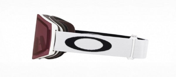 Oakley-Fall-Line-M-Matte-White-Prizm-Dark-Grey-Zijaanzicht
