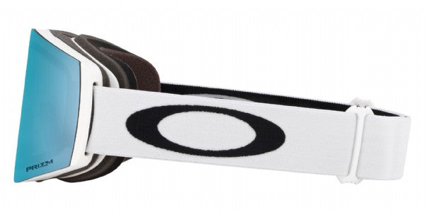 Oakley-Fall-Line-M-Matte-White-Prizm-Snow-Sapphire-Iridium-zijaanzicht