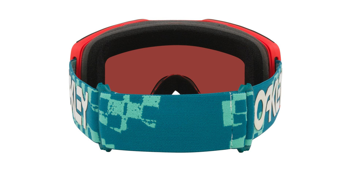 Oakley-Fall-Line-M-(medium)-Pacific-Chex-Prizm-Snow-Rose-Gold-Iridium-achterkant