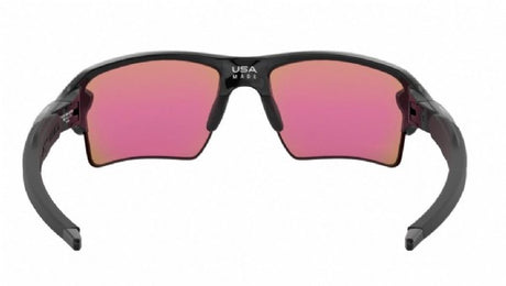 Oakley Flak 2.0 XL Polished Black Prizm Golf achterzijde