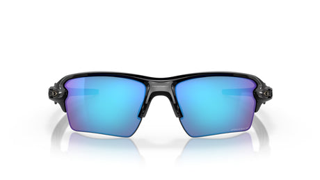 Oakley Flak 2.0 XL Polished Black Prizm Sapphire Polarized voorzijde