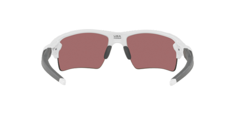 Oakley Flak 2.0 XL Polished White Prizm Deep H20 Polarized achterzijde