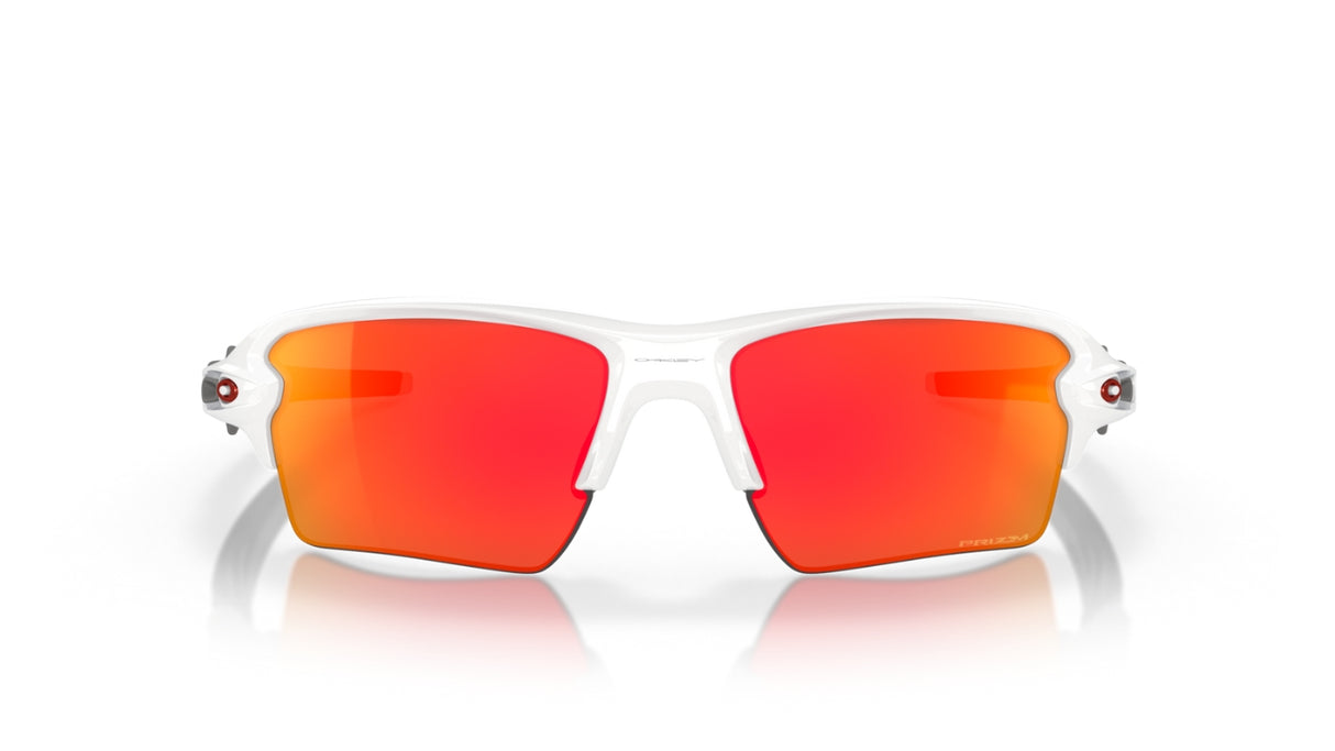 Oakley Flak 2.0 XL Polished White Prizm Ruby voorzijde