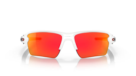 Oakley Flak 2.0 XL Polished White Prizm Ruby voorzijde