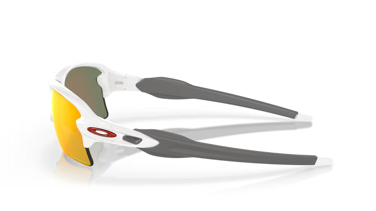 Oakley Flak 2.0 XL Polished White Prizm Ruby zijaanzicht