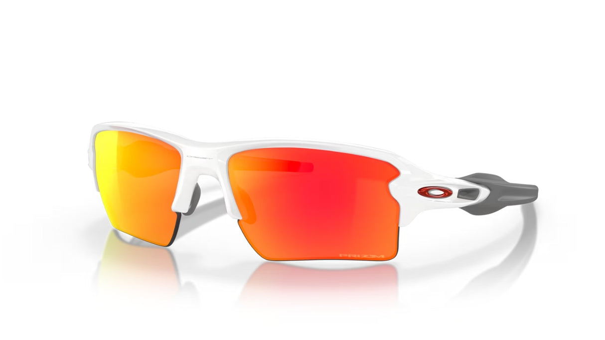 Oakley Flak 2.0 XL Polished White Prizm Ruby