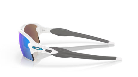 Oakley Flak 2.0 XL Polished White Prizm Sapphire zijaanzicht