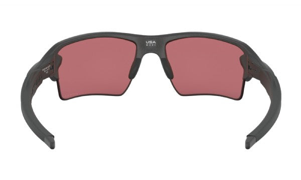 Oakley Flak 2.0 XL Steel/ Prizm Dark Golf achterkant