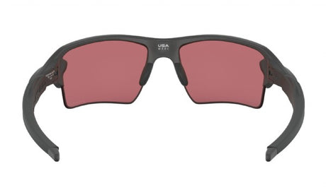Oakley Flak 2.0 XL Steel/ Prizm Dark Golf achterkant