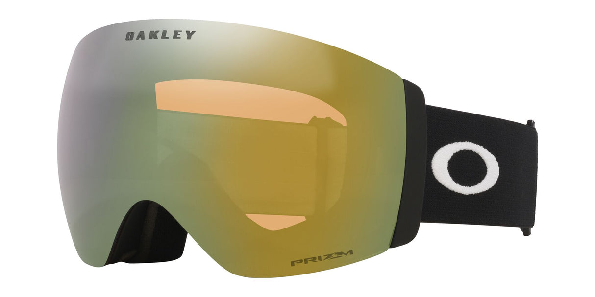 Oakley Flight Deck Pro L Matte Black Prizm Sage Gold Prizm Iced Iridium schuin