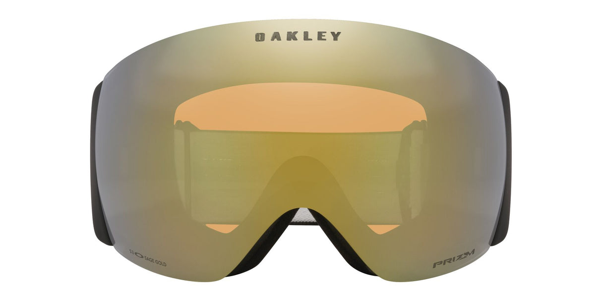 Oakley Flight Deck Pro L Matte Black Prizm Sage Gold Prizm Iced Iridium voorzijde