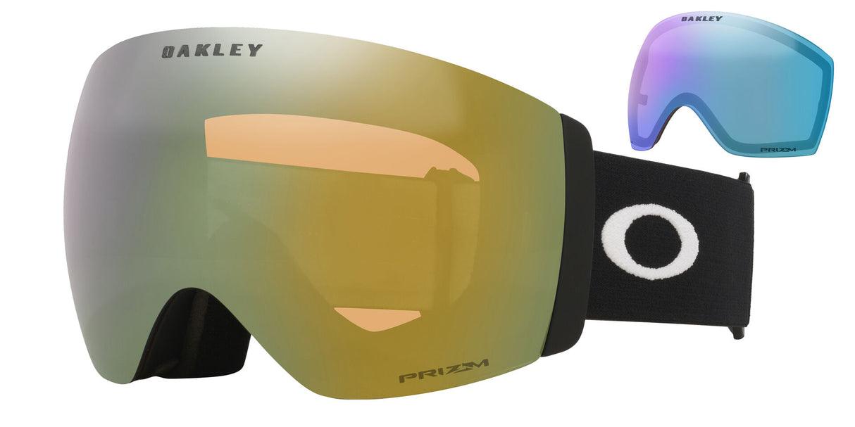 Oakley Flight Deck Pro L Matte Black Prizm Sage Gold Prizm Iced Iridium