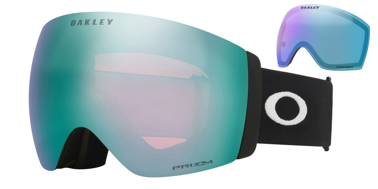 Oakley Flight Deck Pro L Matte Black Prizm Sapphire & Prizm Iced