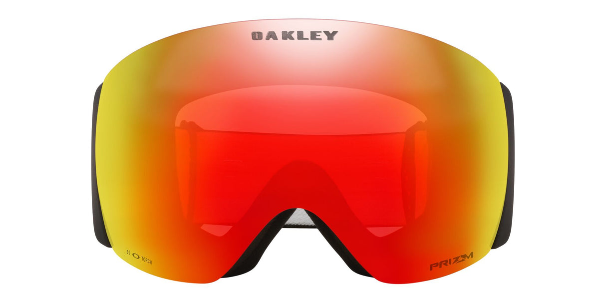Oakley Flight Deck Pro L Matte Black Prizm Torch Prizm Iced voorzijde