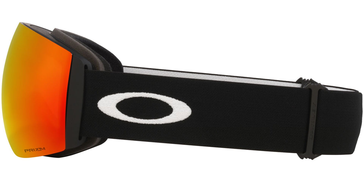 Oakley Flight Deck Pro L Matte Black Prizm Torch Prizm Iced zijaanzicht