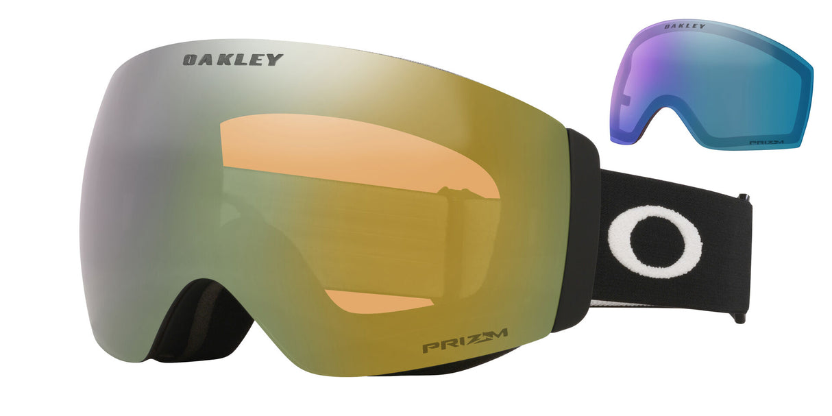 Oakley Flight Deck Pro M Matte Black Prizm Sage Gold Prizm Iced