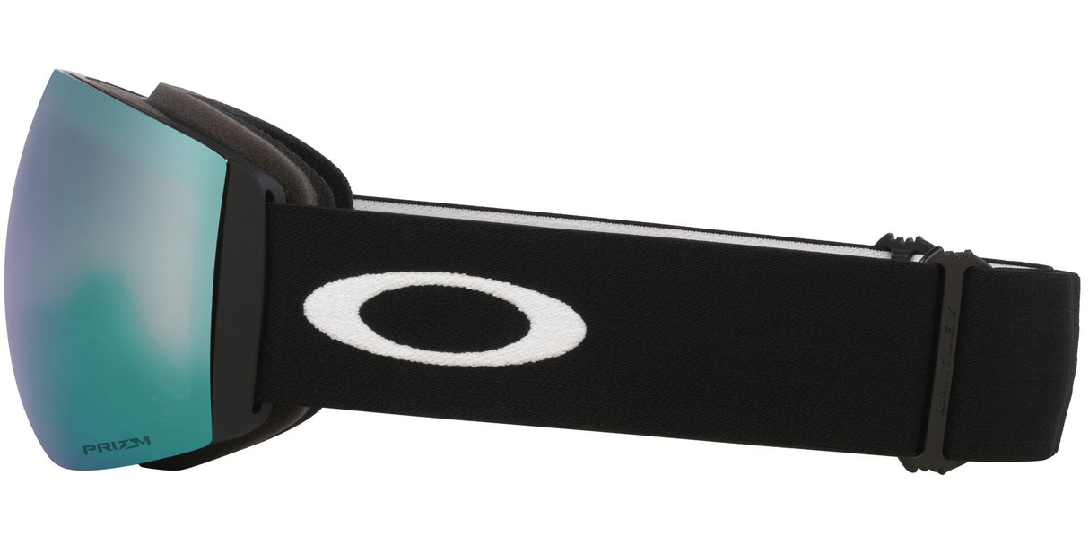 Oakley Flight Deck Pro M Matte Black Prizm Sapphire Prizm Iced zijaanzicht