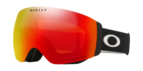 Oakley Flight Deck Pro M Matte Black Prizm Torch Prizm Iced schuin
