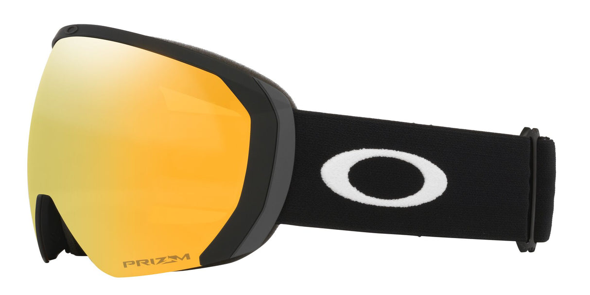 Oakley-Flight-Path-Lextra large-Matte-Black-Prizm-24K-Iridium-zijkant