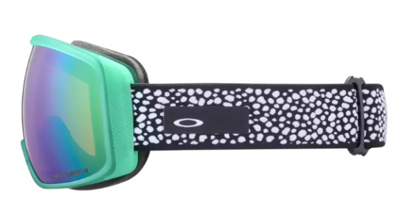 Oakley Flight Tracker M Black Habitat Prizm Jade zijaanzicht