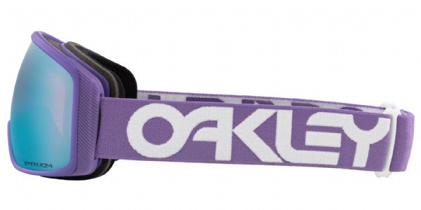 Oakley Flight Tracker M Matte Lila Prizm Snow Sapphire Iridium zijaanzicht