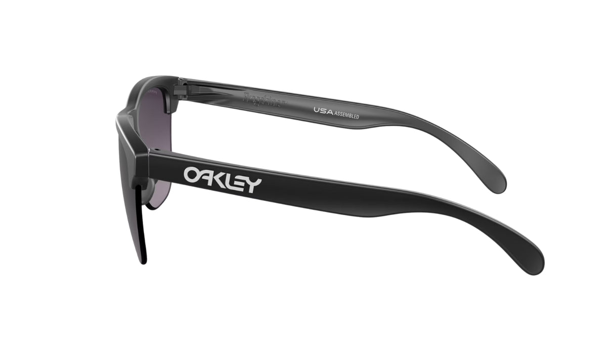 Oakley-Frogskins-Lite-Matte-Black-Prizm-Grey-Gradient