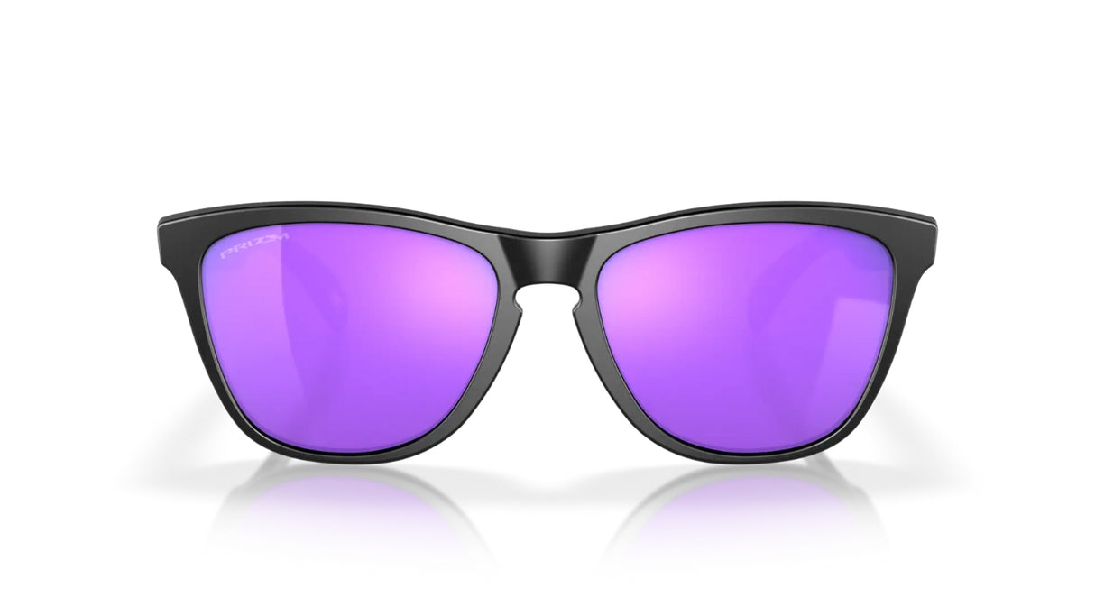 Oakley Frogskins Matte Black Prizm Violet voorkant