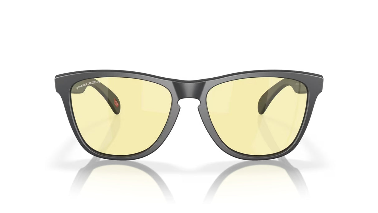 Oakley Frogskins Matte Carbon Prizm Gaming voorzijde