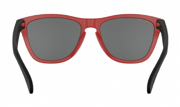 Oakley Frogskins Origins Matte Redline Matte Black/ Prizm Black Achterkant