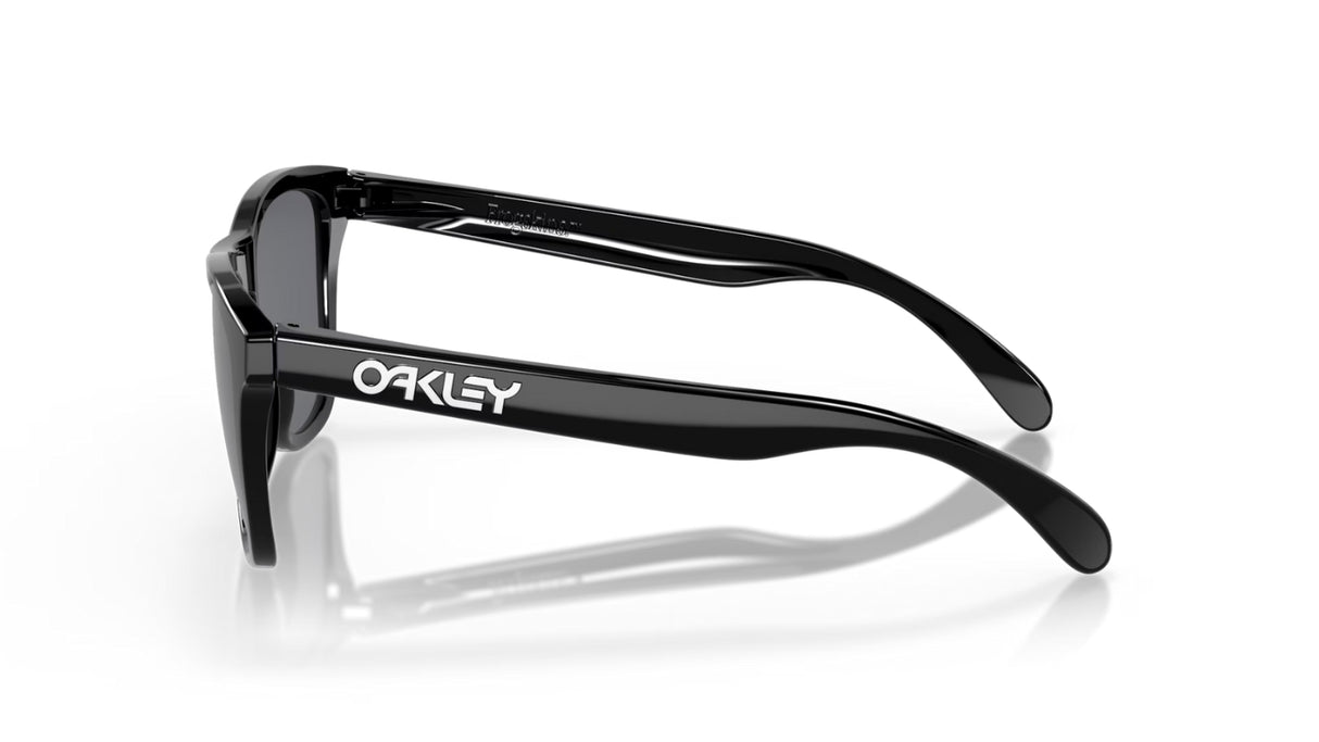 Oakley Frogskins Polished Black Grey zijaanzicht