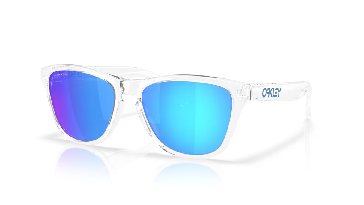 Oakley Frogskins (small) Polished Clear Prizm Sapphire