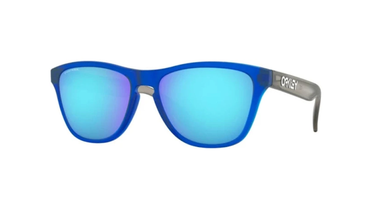 Oakley Frogskins XS Matte Translucent Sapphire Prizm Sapphire