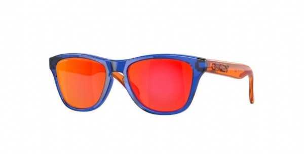 Oakley-Frogskins-XXS-extra-extra-small-Crystal-Blue-Prizm-Ruby