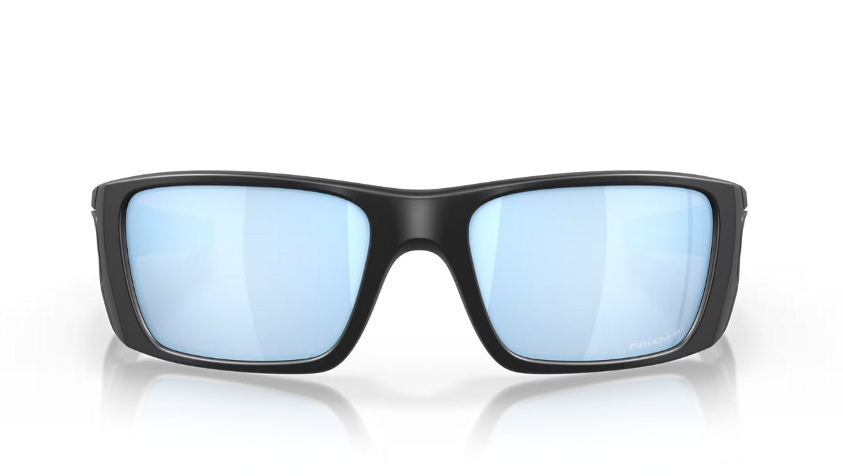 Oakley Fuel Cell Matte Black/ Prizm deep H2O Polarized Voorkant